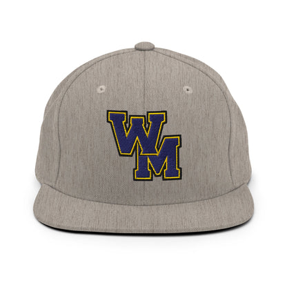 Snapback Hat | West Memphis Community Christian College Gators | WM-Mark Logo