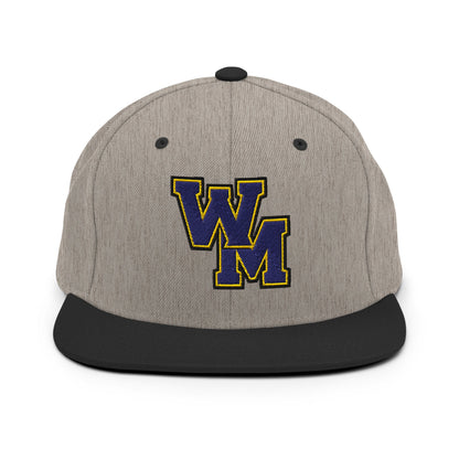 Snapback Hat | West Memphis Community Christian College Gators | WM-Mark Logo