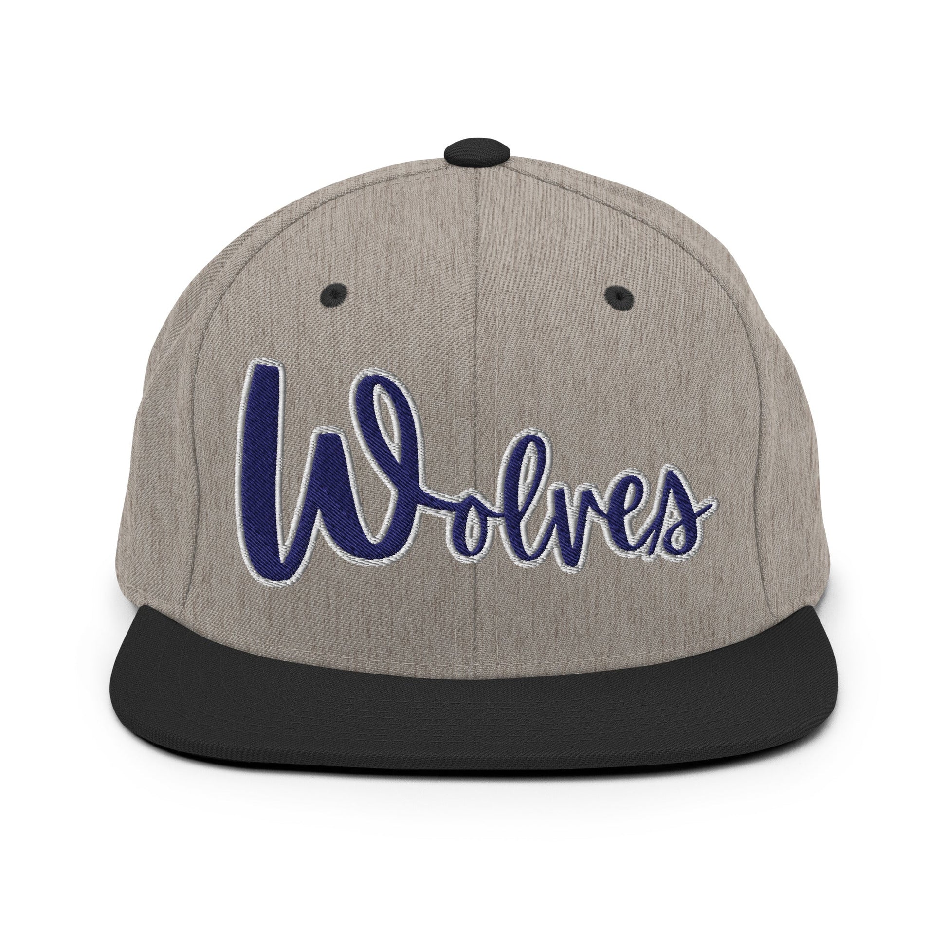 Snapback Hat | White Mountain School | Script Logo