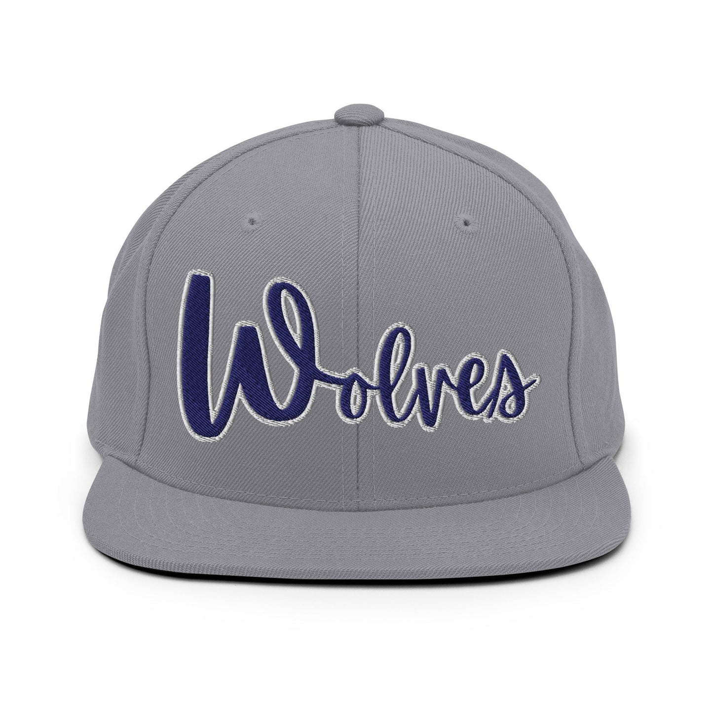 Snapback Hat | White Mountain School | Script Logo