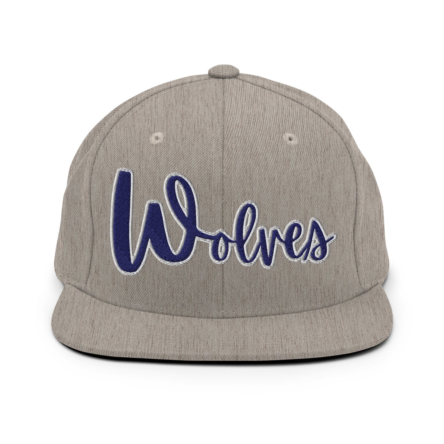 Snapback Hat | White Mountain School | Script Logo