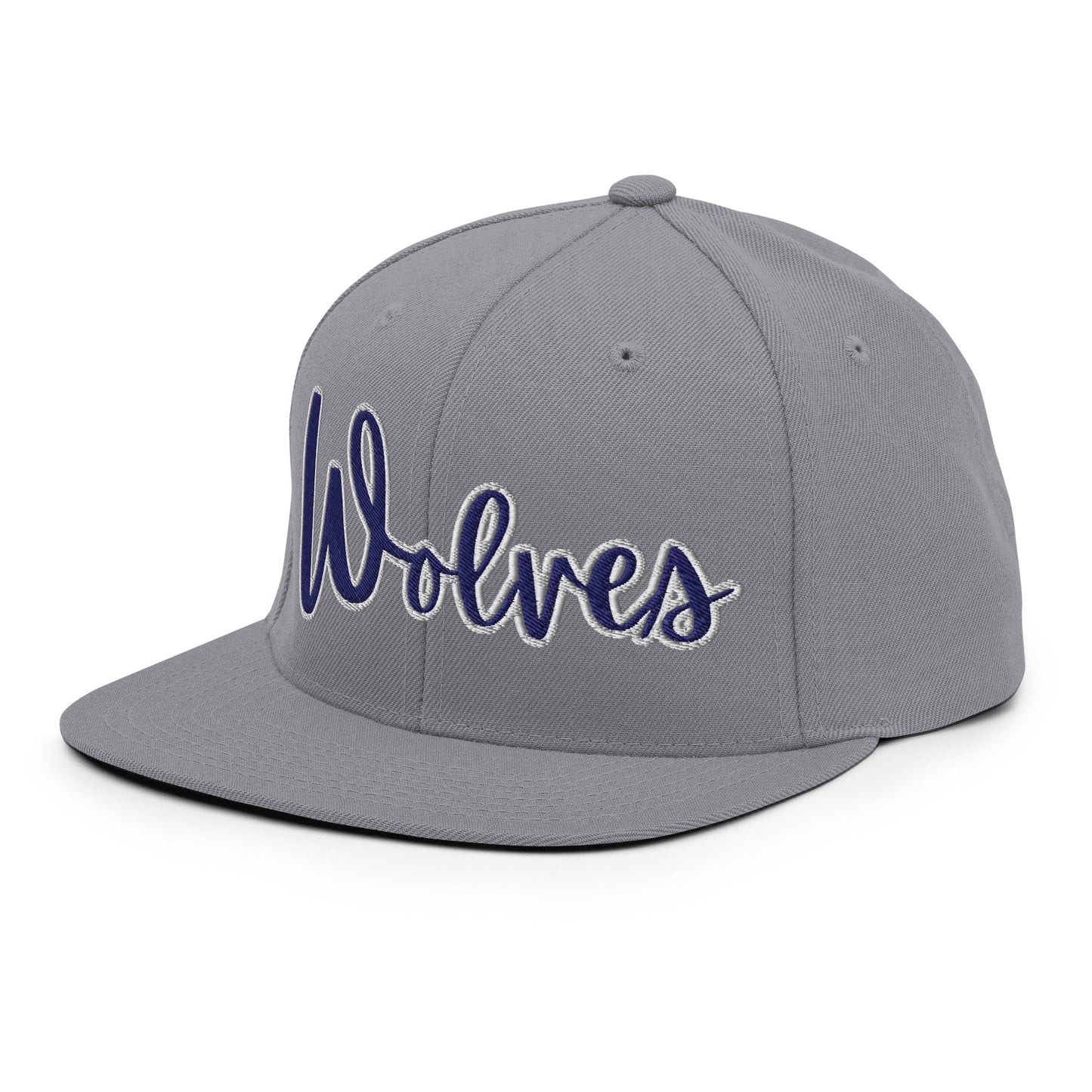 Snapback Hat | White Mountain School | Script Logo
