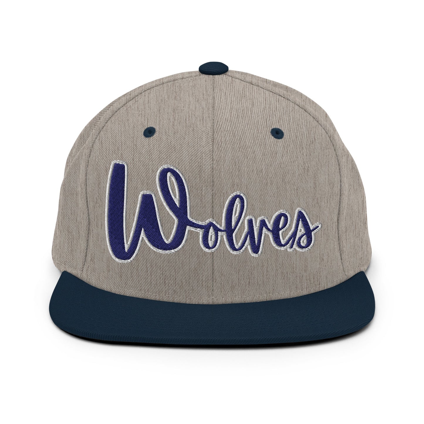 Snapback Hat | White Mountain School | Script Logo