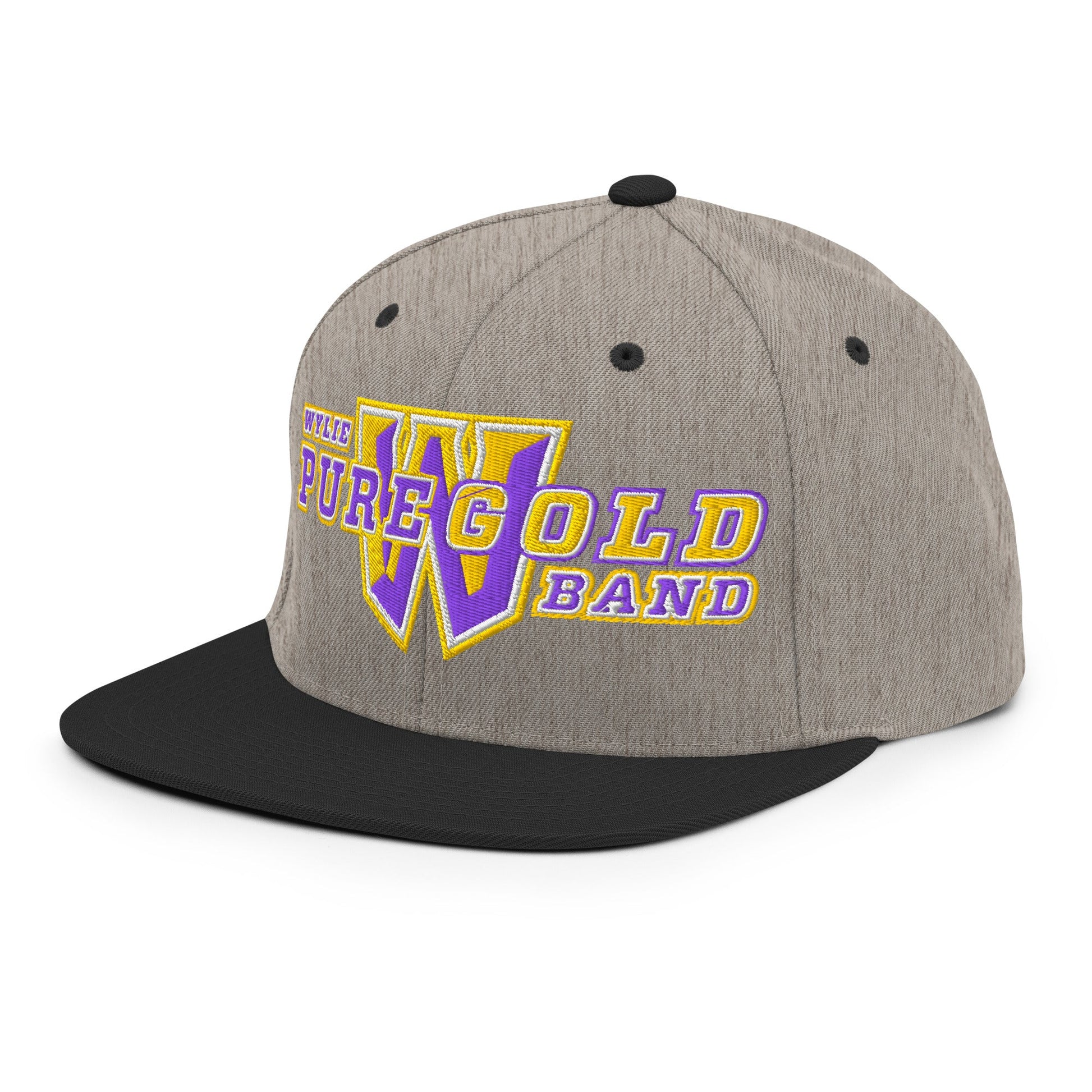 Snapback Hat | Wylie ISD | Pure Gold Logo