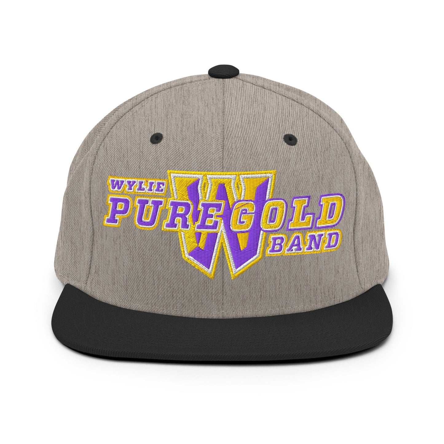 Snapback Hat | Wylie ISD | Pure Gold Logo