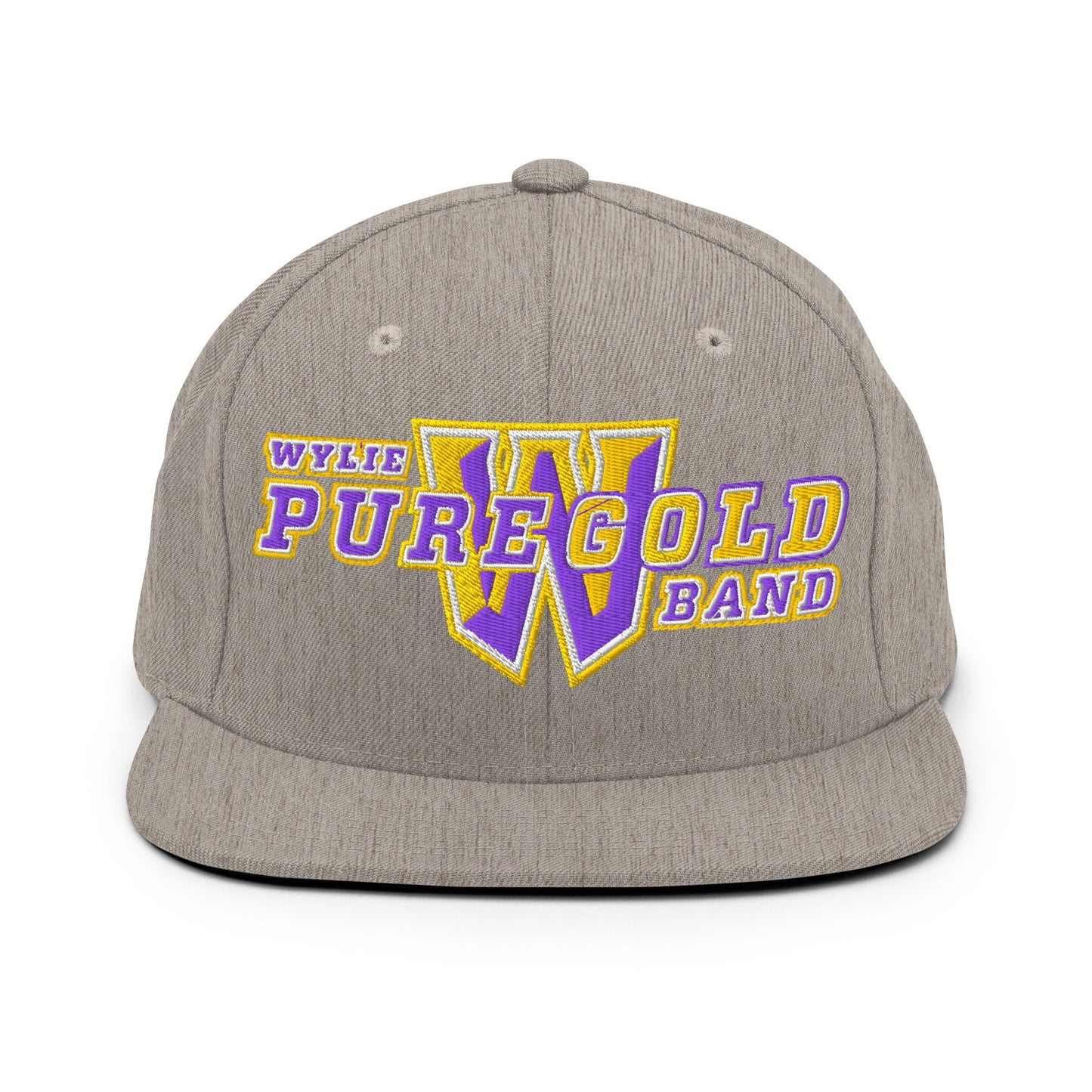 Snapback Hat | Wylie ISD | Pure Gold Logo
