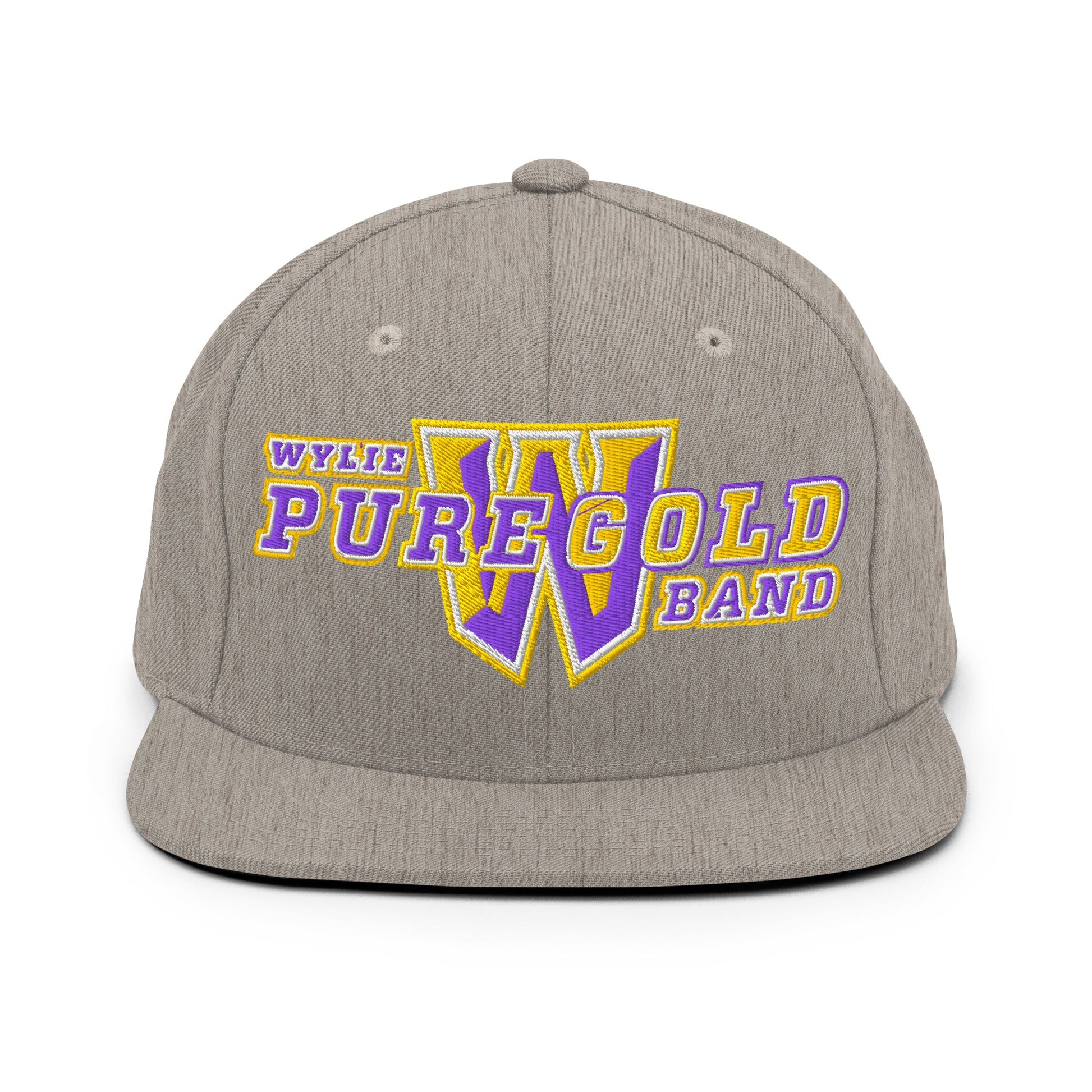Snapback Hat | Wylie ISD | Pure Gold Logo