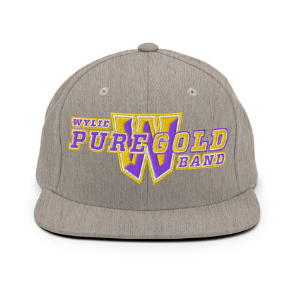Snapback Hat | Wylie ISD | Pure Gold Logo