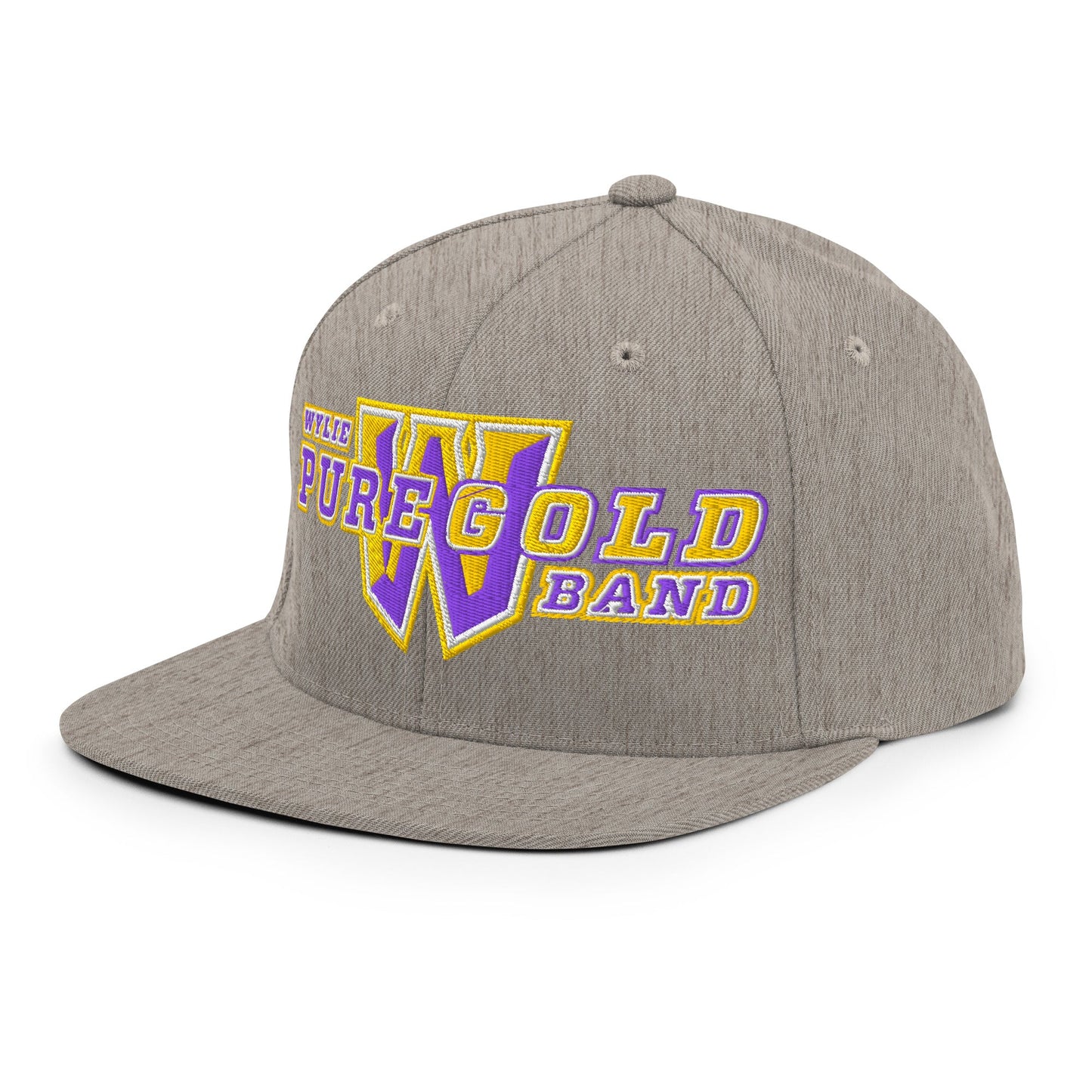 Snapback Hat | Wylie ISD | Pure Gold Logo