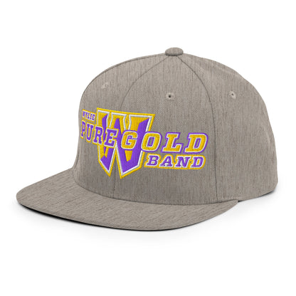 Snapback Hat | Wylie ISD | Pure Gold Logo