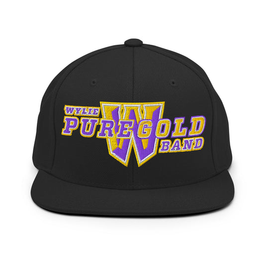 Snapback Hat | Wylie ISD | Pure Gold Logo