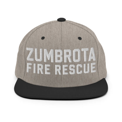 Snapback Hat | Zumbrota Fire Department | Vanguard Logo