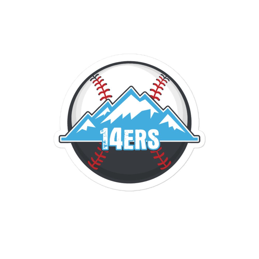 Stickers | 14ers Baseball | Athletics Logo
