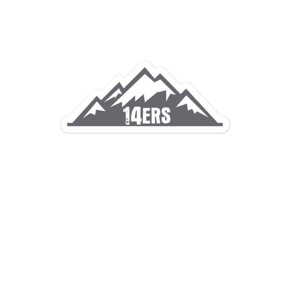 Stickers | 14ers Baseball | Grey Logo