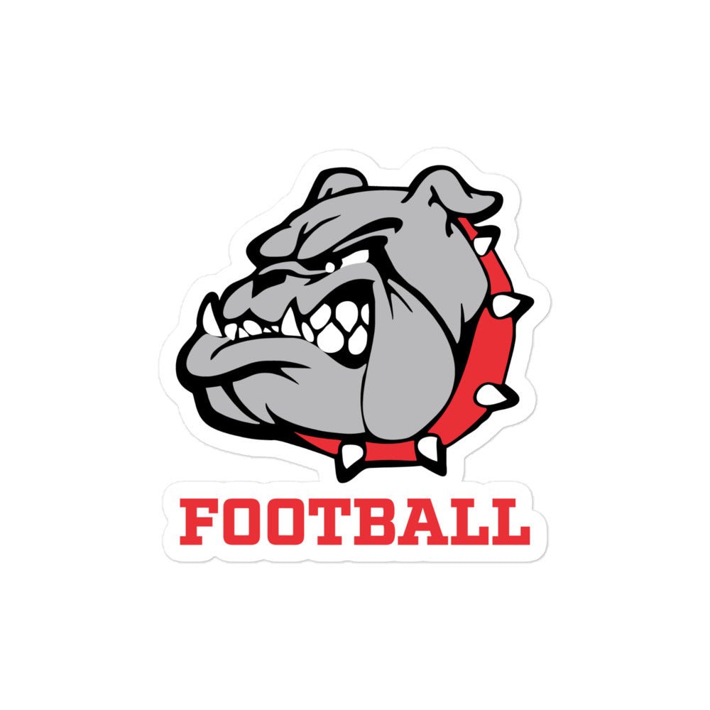Stickers | 6th Grade Bulldogs Team | Football Logo