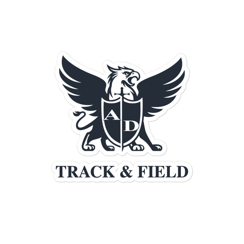 Stickers | Arma Dei Academy Track and Field | Griffin Logo