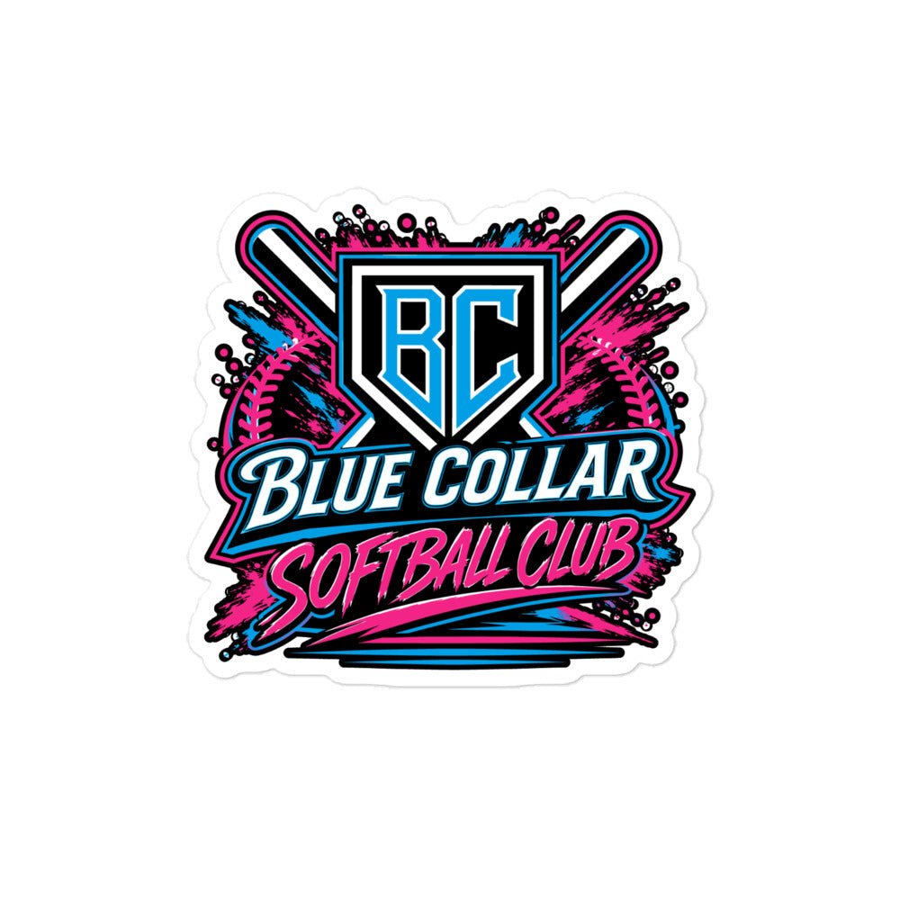 Stickers | Blue Collar Softball 2034 | Athletics Logo
