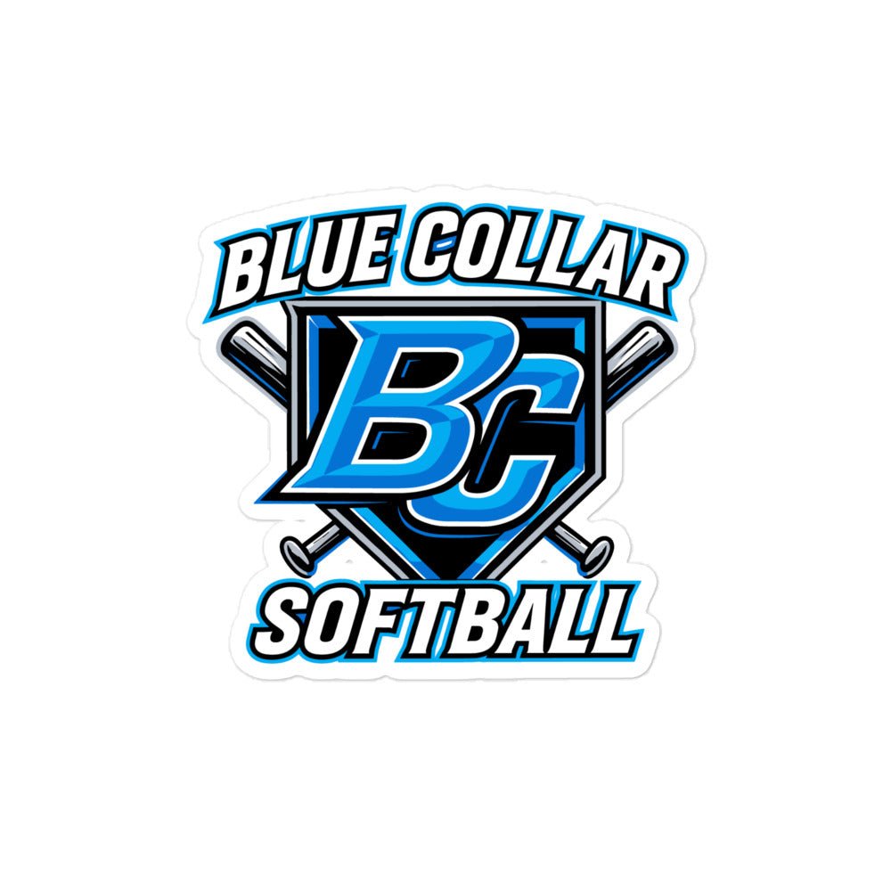Stickers | Blue Collar Softball 2034 | Shield Logo