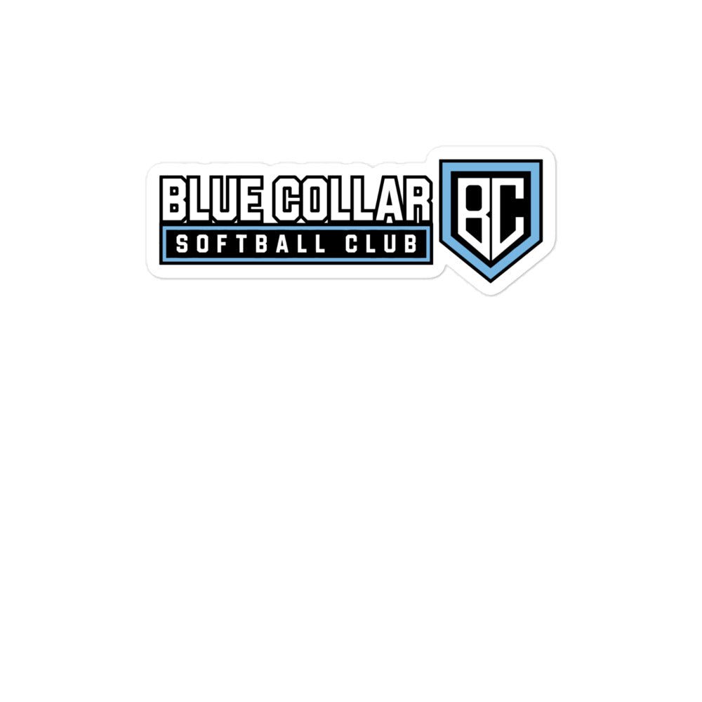 Stickers | Blue Collar Softball 2034 | Vanguard Logo