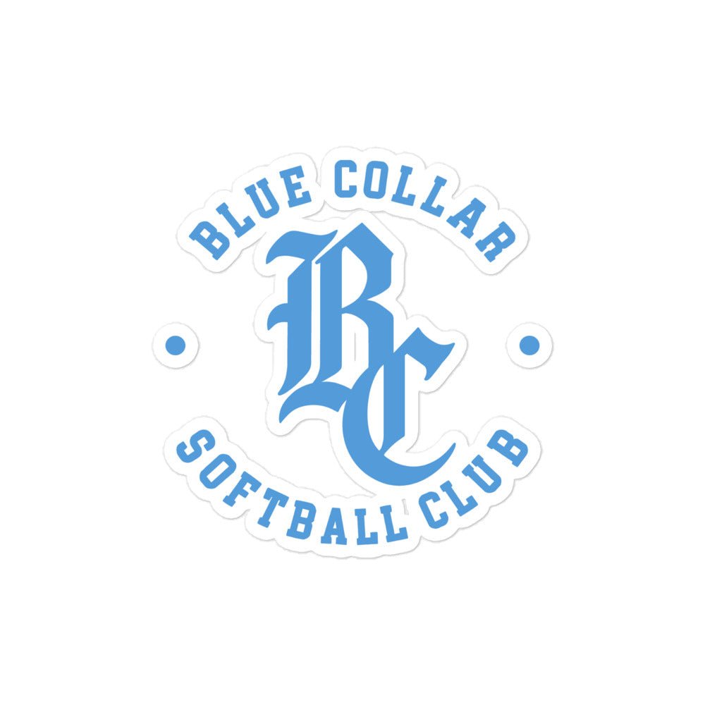 Stickers | Blue Collar Softball 2034 | Varsity Logo