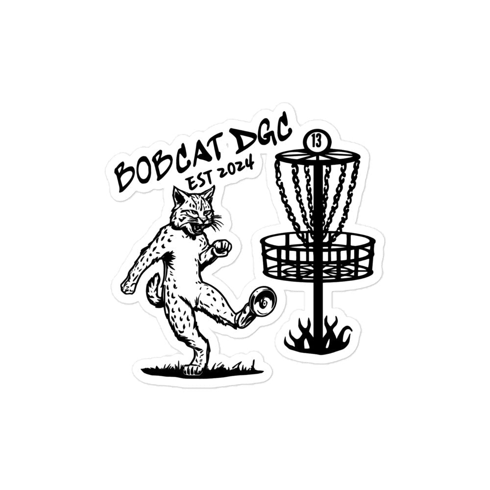 Stickers | Bobcat DGC | Predator Disc Golf Logo