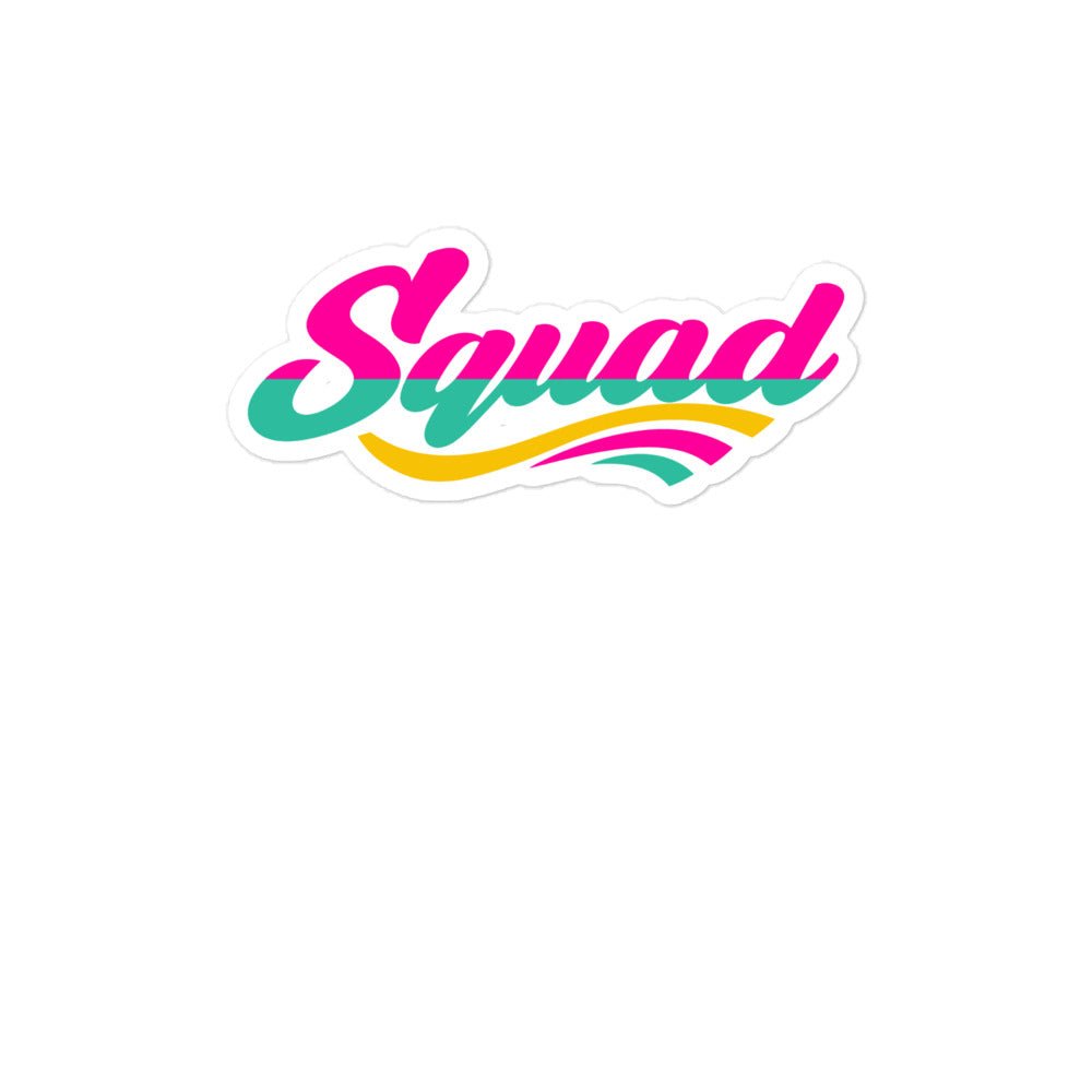 Stickers | Buffalo Bomb Squad 16u | Modern Script Logo