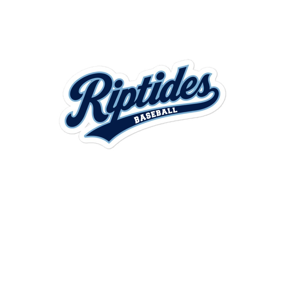 Stickers | Cape Riptides Baseball | Modern Script Logo