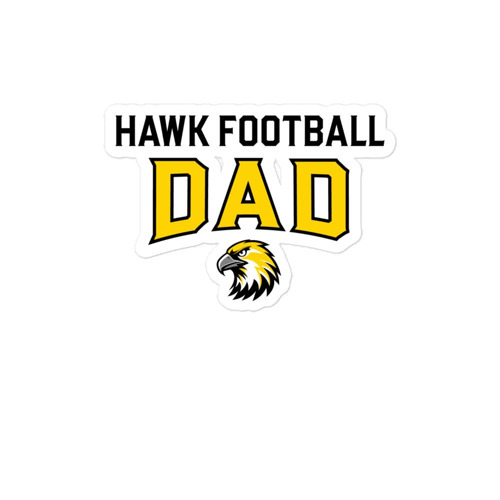 Stickers | Cardinal Ohara Hawks | Football Dad Logo