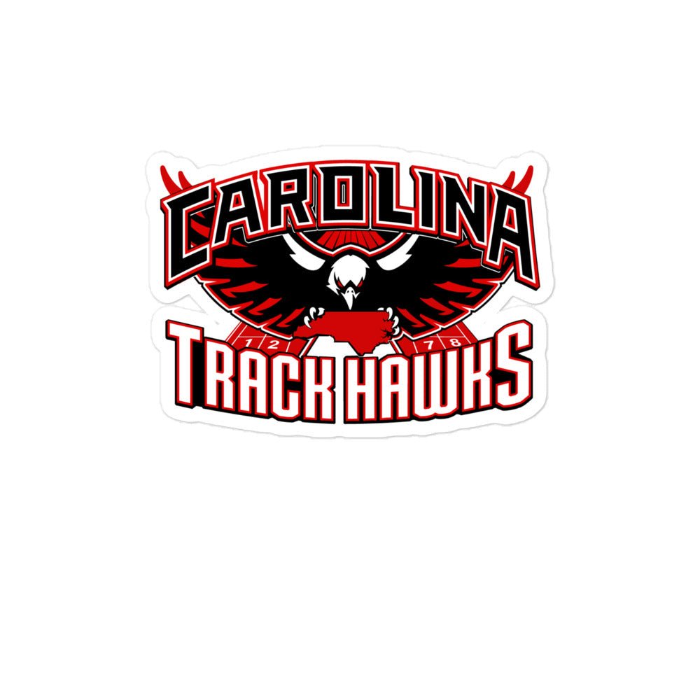 Stickers | Carolina track Hawks | Emblem Logo