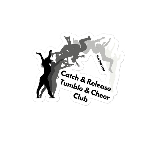 Stickers | Catch & Release Tumble & Cheer Club | Tumble Logo