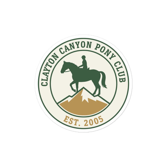 Stickers | Clayton Canyon Pony Club