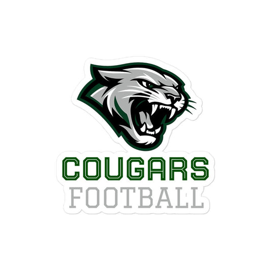 Stickers | Colts Neck Cougars | Youth Tackle Football (AYF) | Strike Mascot Logo