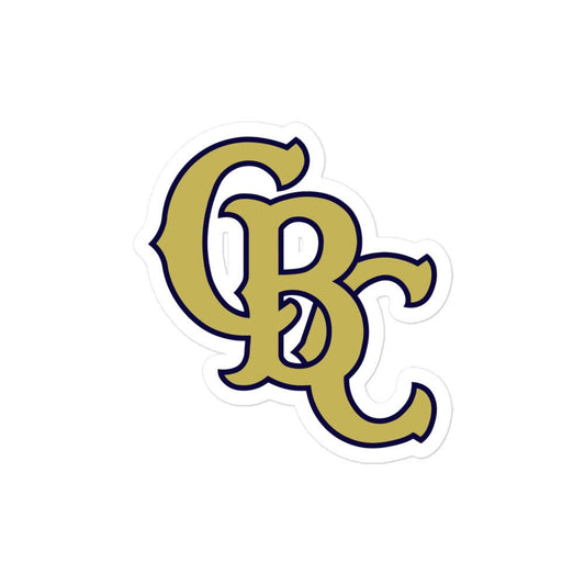 Stickers | Cougar Baseball Club | CBC Gold Logo