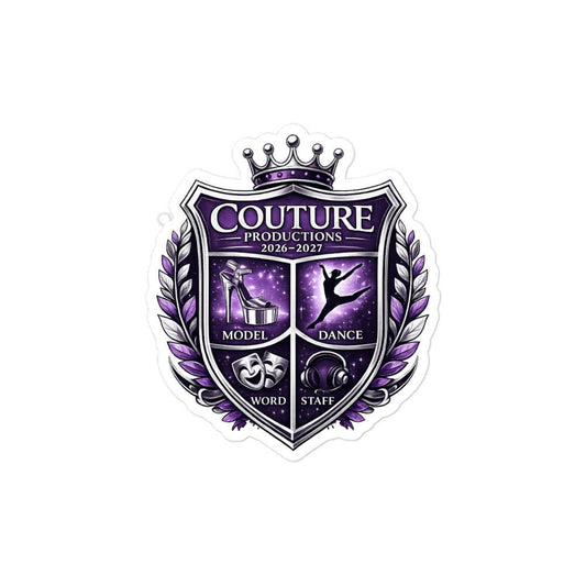 Stickers | Couture Productions | Couture Shield Logo