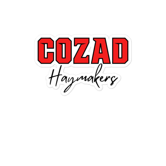 Stickers | Cozad Girls Golf | Script Logo
