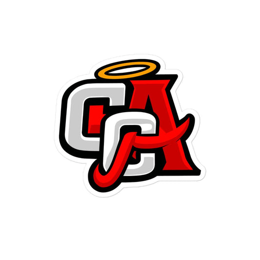 Stickers | Cross City Angels | Angelic Fury Logo