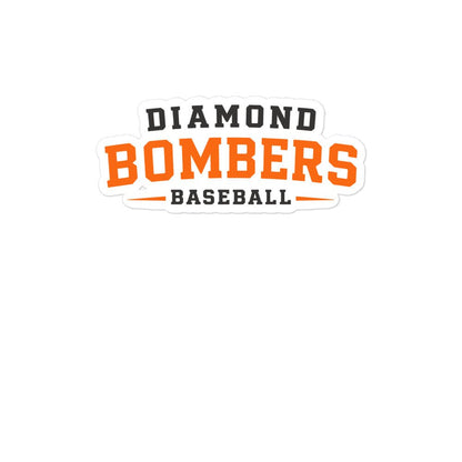 Stickers | Diamond Bombers | Modern Script Logo