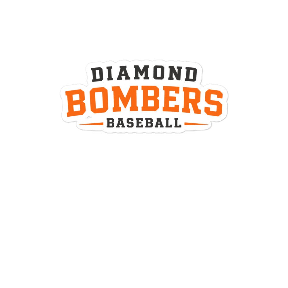 Stickers | Diamond Bombers | Modern Script Logo
