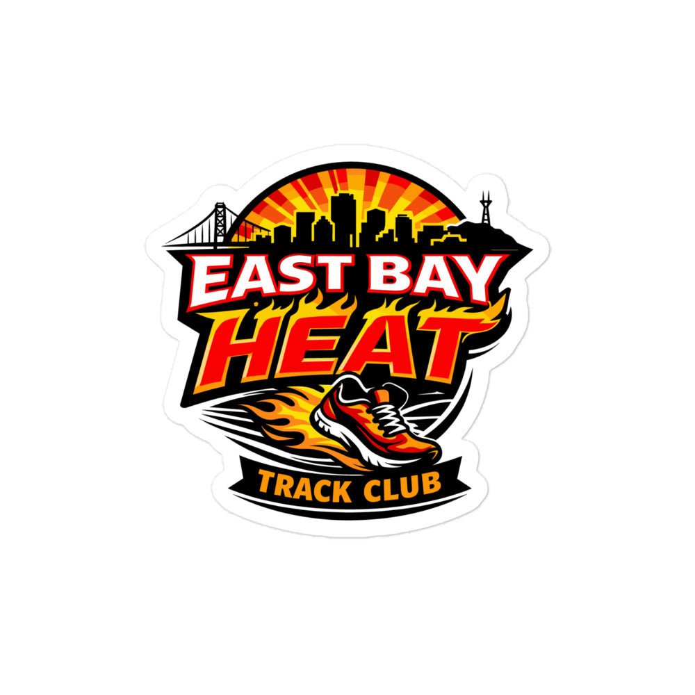Stickers | East Bay Heat Track Club | Alt Logo