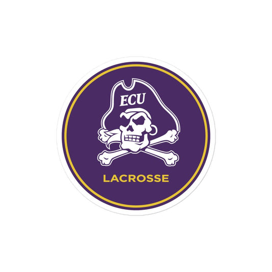 Stickers | ECU Club Womens Lacrosse | Badge Logo