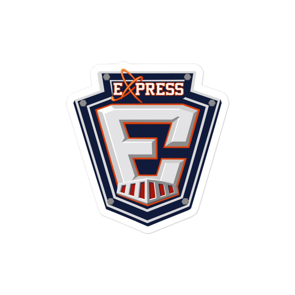 Stickers | Erie Express Football | E Badge Logo