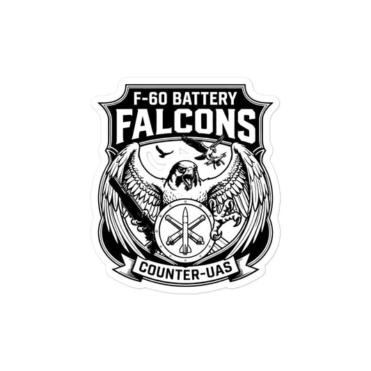 Stickers | F - 60th ADA | Falcon Shield Logo