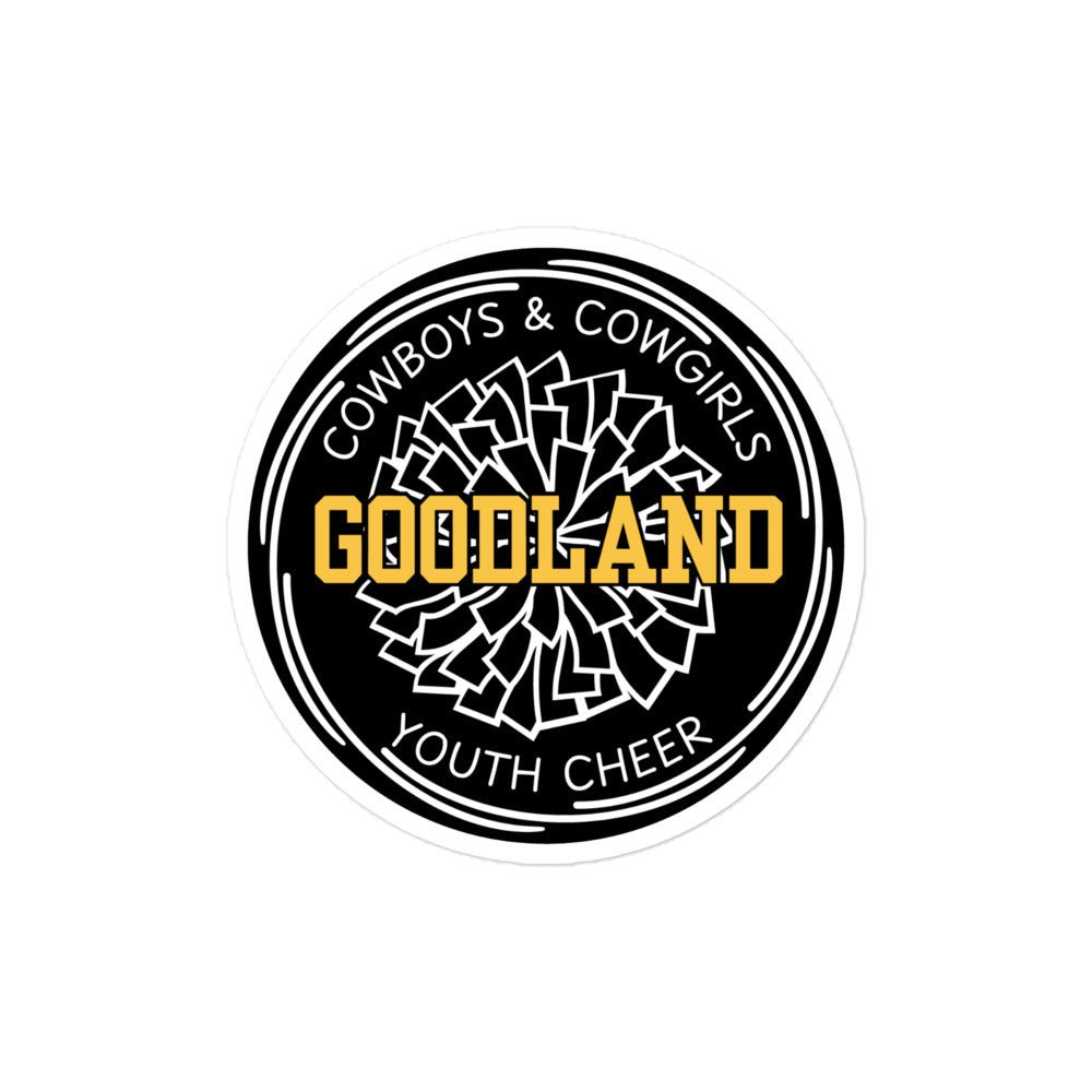 Stickers | Goodland Youth Cheer | Badge Logo
