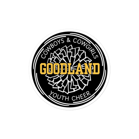 Stickers | Goodland Youth Cheer | Badge Logo