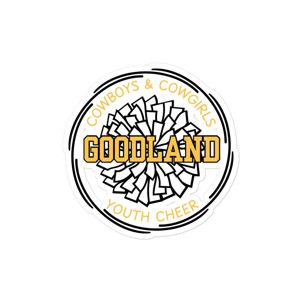 Stickers | Goodland Youth Cheer | Crest Logo