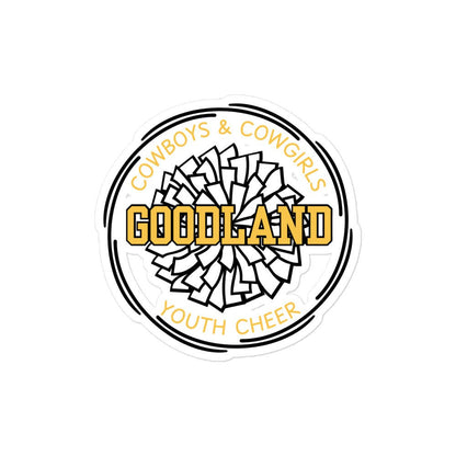 Stickers | Goodland Youth Cheer | Crest Logo