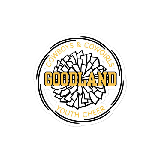Stickers | Goodland Youth Cheer | Crest Logo