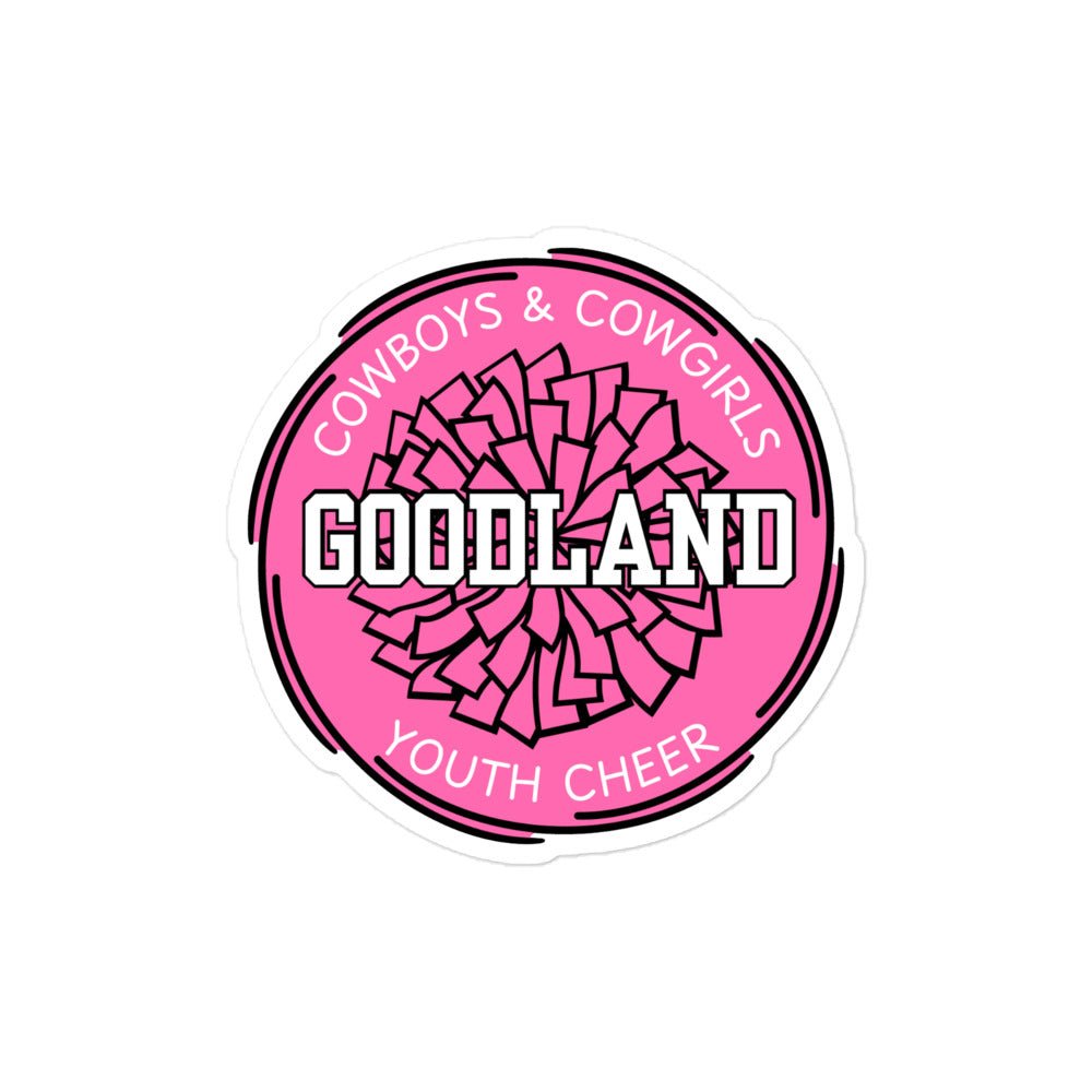 Stickers | Goodland Youth Cheer | Vanguard Logo