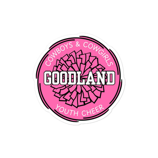 Stickers | Goodland Youth Cheer | Vanguard Logo