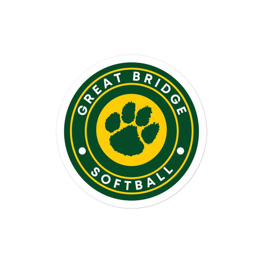 Stickers | Great Bridge Softball Booster | Badge Logo